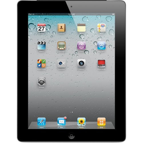 Apple iPad 2nd Gen 64GB Black Cellular AT&T MC775LL/A (CPO)